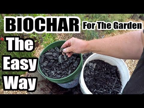 The Easiest Way To Make Biochar